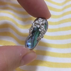 Silver Aloha skipper pendant